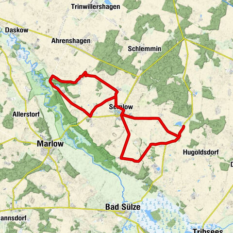 Semlow - Wohsen - Stormsdorf - Bisdorf
