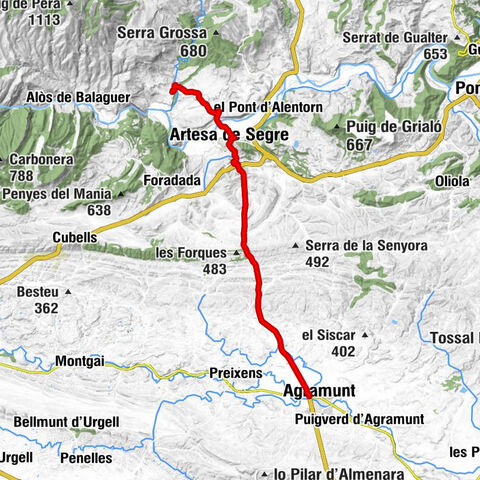Baldomar - Artesa de Segre - Mare de Déu de l'Assumpció - Agramunt