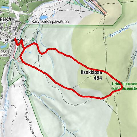 Saariselkä - Iisakkipää