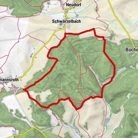 Wartmannsroth - Schwärzelbach