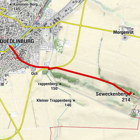 Quedlinburg - St.-Johannis-Kapelle - Seweckenberge