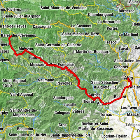 Le Pompidou - Le Cuisineur - Col de Lamira - Alès
