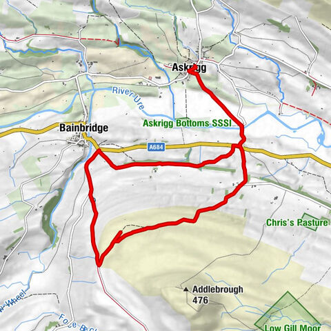 Askrigg - Worton - Cubeck - Bainbridge
