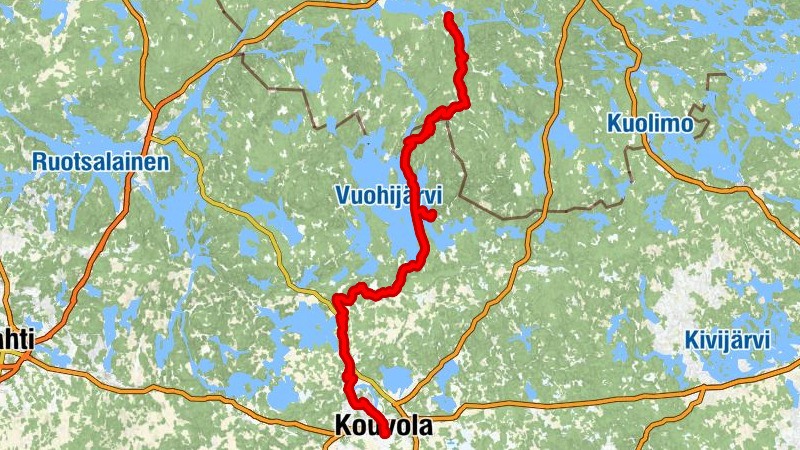 Kouvola - Kuusankoski - Voikkaan Saalem-seurakunta - Mäntyharju