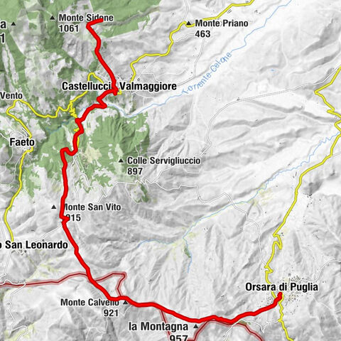 Rifugio Casonetto - San Giovanni Battista - Monte Calvello - Orsara di Puglia
