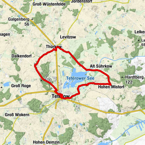 Teterow - Heideschmiede - Appelhagen - St. Peter und Paul