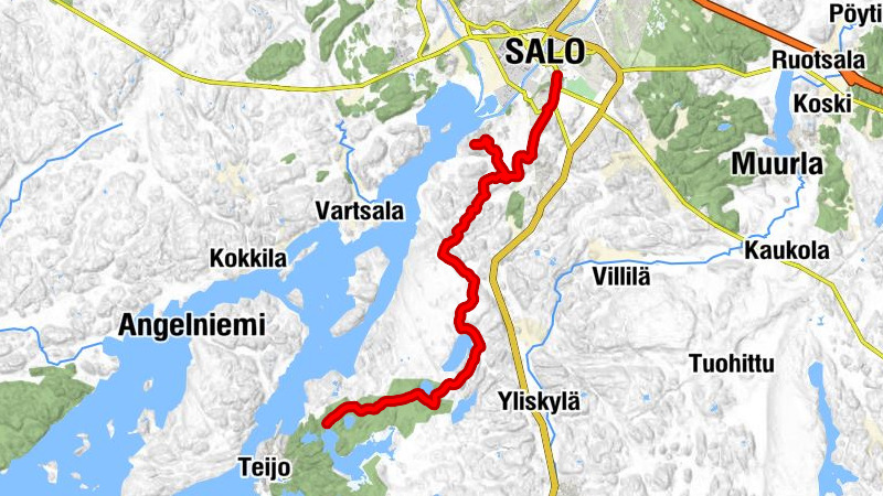 Salo - Alhaisi - Kaukvuori