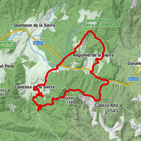 Canicosa de la Sierra - Centro de Dia - Regumiel de la Sierra - Ermita de San Roque