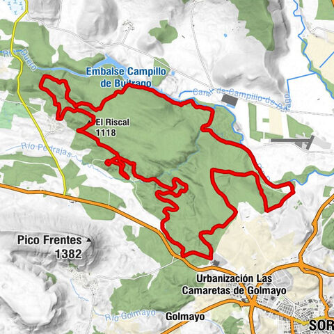 Cañada Honda - Los Castillejos - El Riscal - Soria