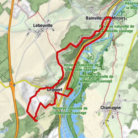 Bainville-aux-Miroirs - Chez La Moon - La Mésange Bleue - Église Saint-Léonard