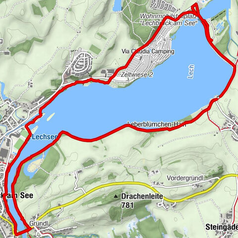 Steingaden - Gründl - Himmelfahrtskirche - Lechbruck am See