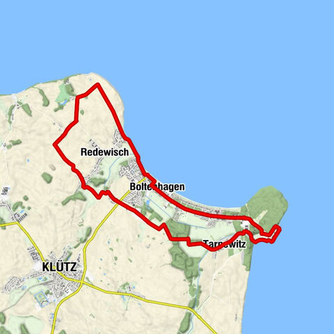 Boltenhagen - Redewisch Ausbau - Wichmannsdorf - Fischereihof Kamerun