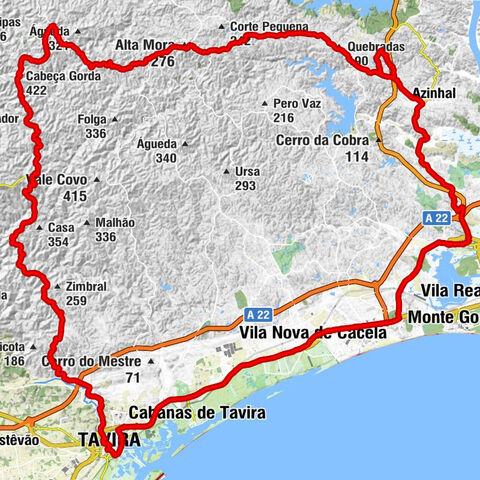 Tavira - Cabeça Gorda - Quebradas - Ermida de São Sebastião