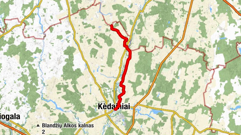 Paberžės Švč. Mergelės Marijos Apsilankymo bažnyčia - Surviliškis - Šventybrasčio Kristaus Atsimainymo bažnyčia - Senamiestis