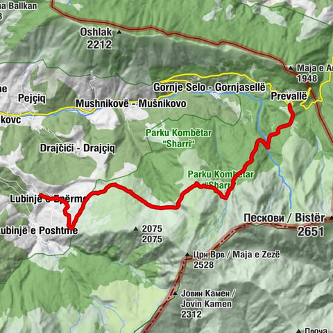 Prevallë - Lubinjë e Epërme