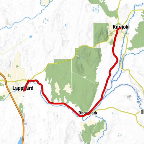 Lappfjärd - Dagsmark - Karijoki