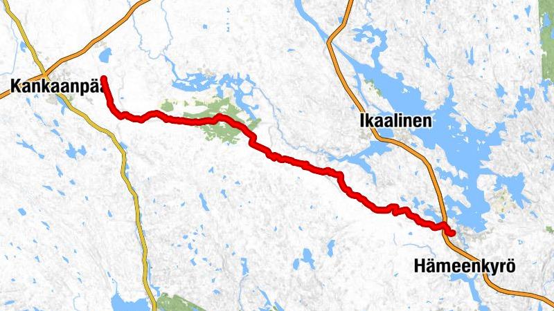 Jämijärvi - Lomahotelli Jämi - Kyröskoski