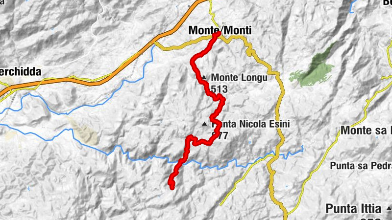 Alà/Alà dei Sardi - Punta Salvuadas - Il Pizzicotto - Monte/Monti