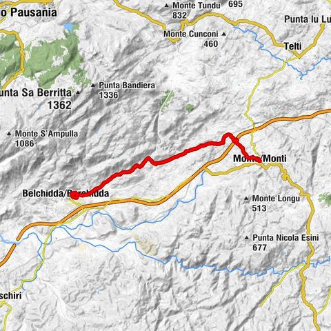 Monte/Monti - Il Pizzicotto - Belchidda/Berchidda