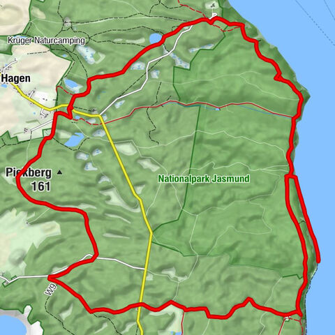 Sassnitz - Stubbenkammer - Victoria-Sicht - Holzkoppel