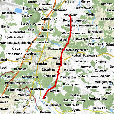pw. Najświętszego Serca Pana Jezusa - Galaxy - kościół pw. św. Szymona i św. Judy Tadeusza - Gidle