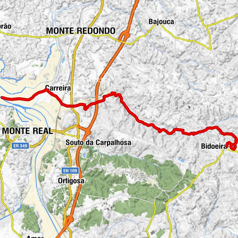Bidoeira de Cima - Mata da Bidoeira - Carpalhosa - Monte Redondo e Carreira