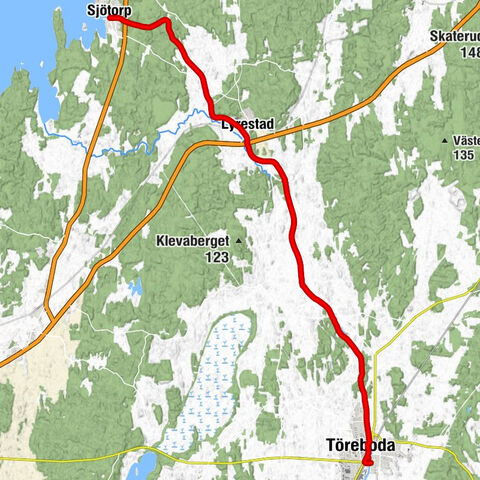 Sjötorp - Töreboda - Kajutan - Lina
