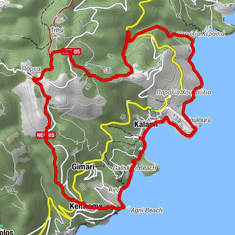 Καλάμι - Taverna Agni - Toula's Seaside - Taverna Nikolas