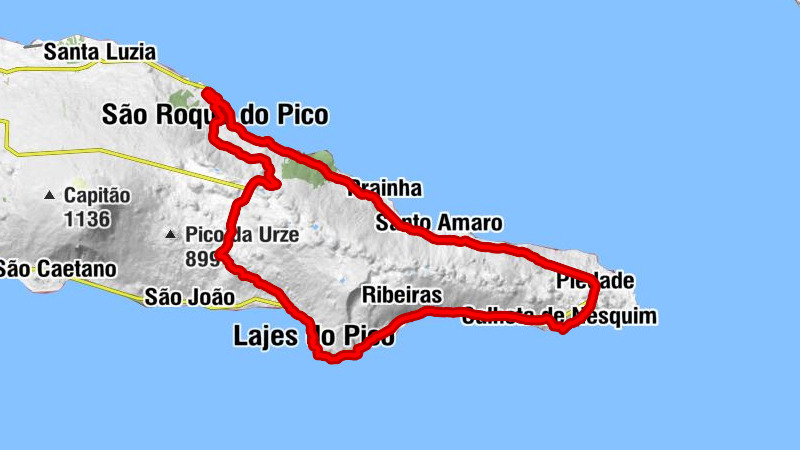 Lajes do Pico - Igreja de Nossa Senhora da Conceição - Igreja de São Pedro de Alcântara - Igreja de São Sebastião