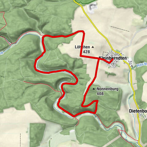 Kleinberndten - Sperlingsberg - Heimatquell