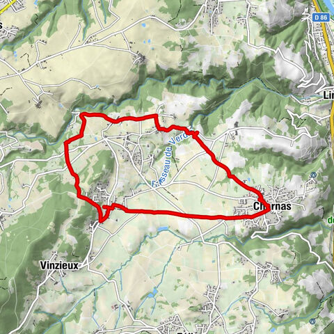 Les Prés Buis - Les Garennes - Les Littes - Charnas