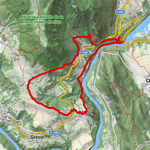 Léaz - Grotte de la Bouna - Longeray