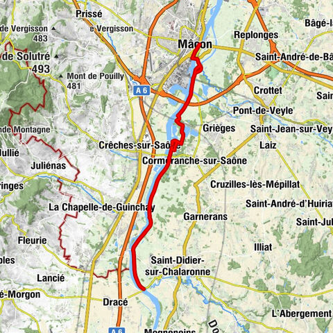 Saint-Laurent-sur-Saône - Mâcon - Port de By - Le Port