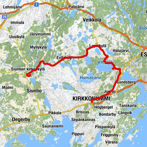 Kirkkonummi - Vesitorninmäki - Jehovan todistajien valtakunnansali - Kalans