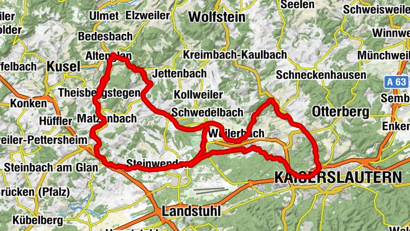 Altenglan - Katholische Kirche Reichenbach-Steegen - Klingelberg - Rutsweiler am Glan