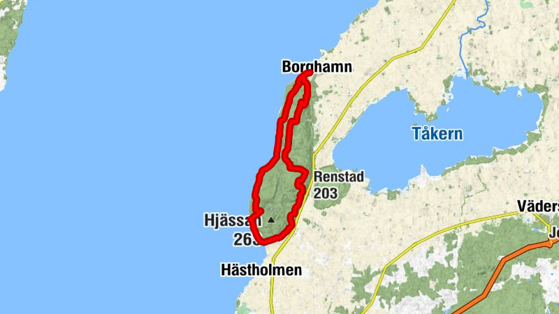 Borghamn - Svartsvall - Renstad
