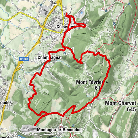 Cuiseaux - Marie - Mont Février - Église Saint-Martial