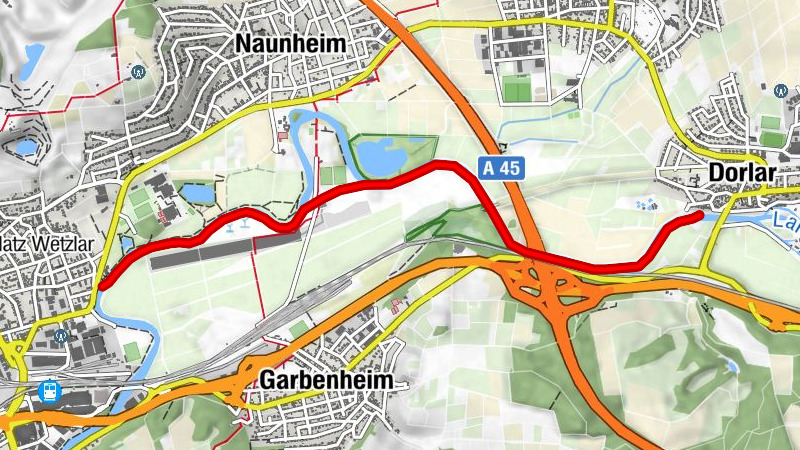 Kanu-Fluss Lahn 07. Etappe Lahnau-Dorlar bis Wetzlar-Fischerhütte