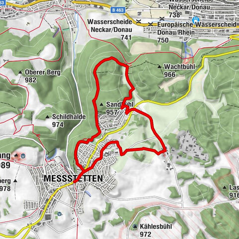 Torfelsenweg in Meßstetten