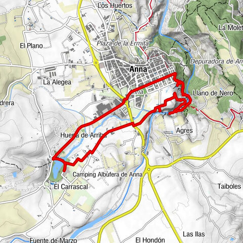 Anna - Route der 3 Wasserfälle - Albufera