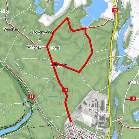 Wanderung am Hammerseegeister Rundweg