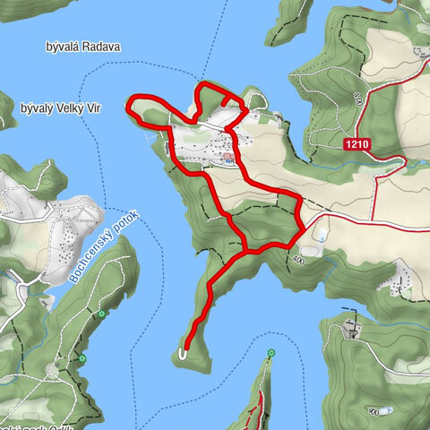 Chrást u Zahořan - Radava