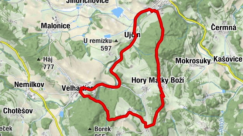 Narození Panny Marie - U Bílého beránka - Na kovárně - Kostel Jména Panny Marie
