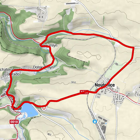 Okoř - chatová osada Colorado - Noutonice