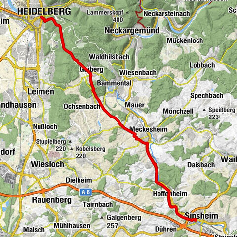 Von Heidelberg nach Sinsheim # LL2ROM_E016