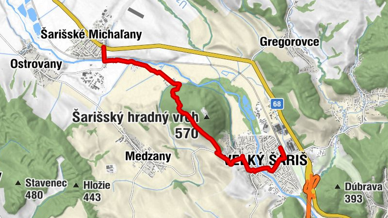 Veľký Šariš - Kostol sv. Jakuba - Šarišské Michaľany