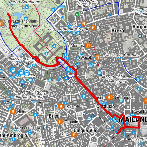 Duomo - Milano - Cordusio - Castello