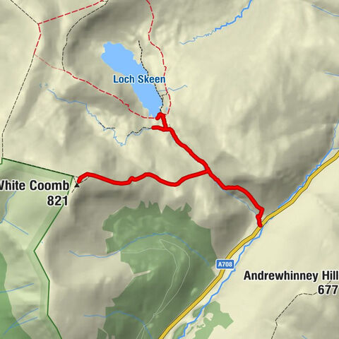 Dumfries and Galloway - Grey Mare's Tail (NTS) - White Coomb