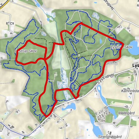 Forest playground - Kongehøj - Lystrup - Lystrup Skov
