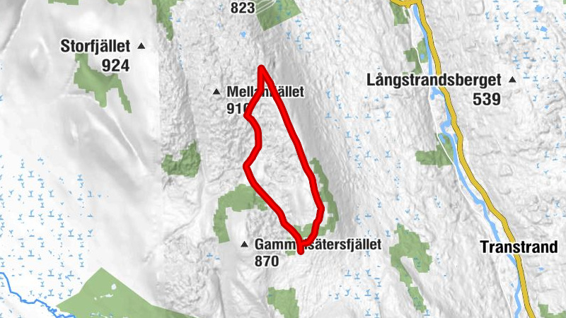 Malung-Sälens kommun - Hemfjället - Hemfjällsstugan - Mellanfjällsstugan